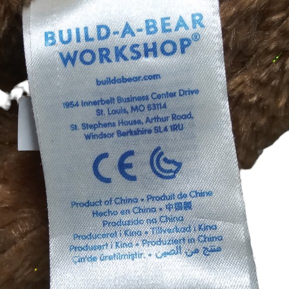 Build A Bear Workshop Reindeer Stuffed Animal Santa's Helper BAB Holiday Plush - Picture 7 of 11